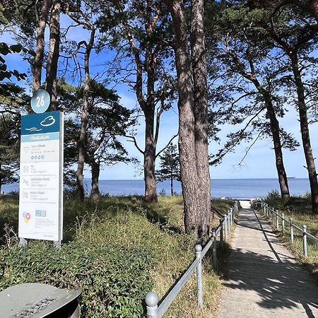 Ferienwohnung Strandlust In Der Villa Seeadler 빈츠 외부 사진